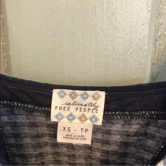 Free People Gingham Bustier Mini Dress - Picture 5 of 8